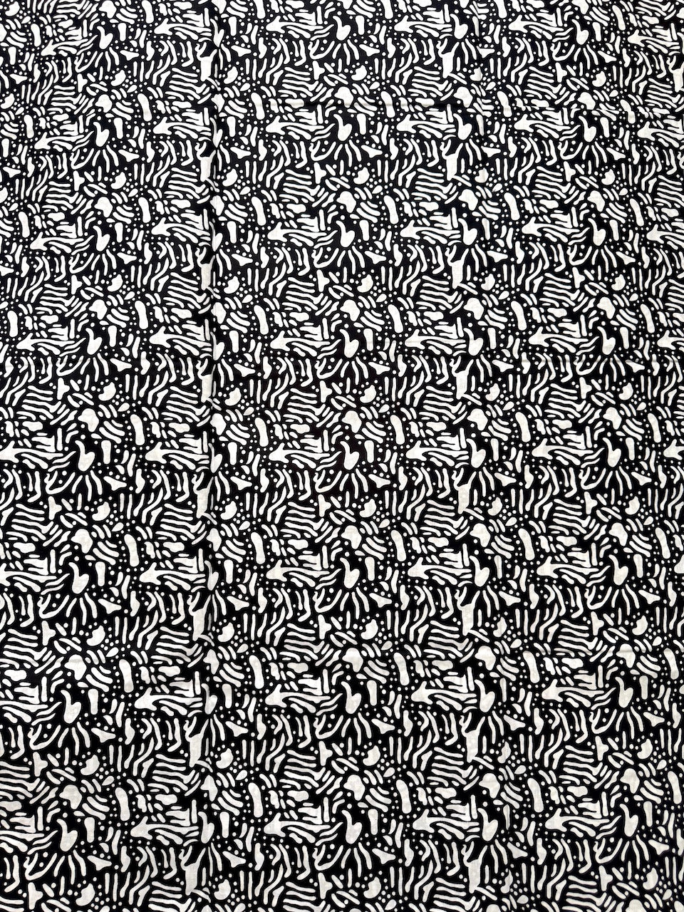 Black and white abstract pattern