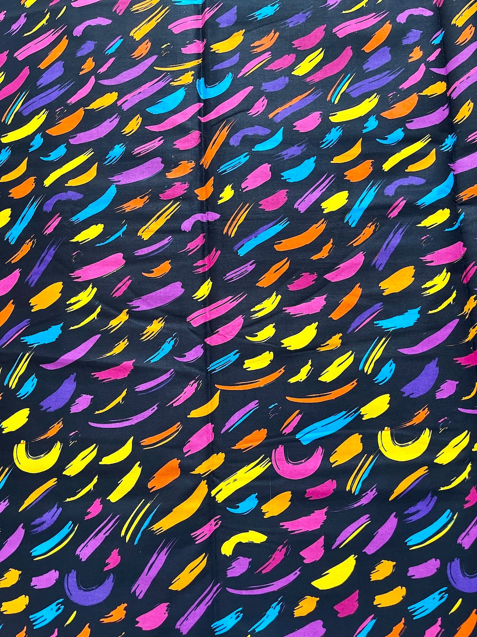 Colorful abstract pattern on a dark background