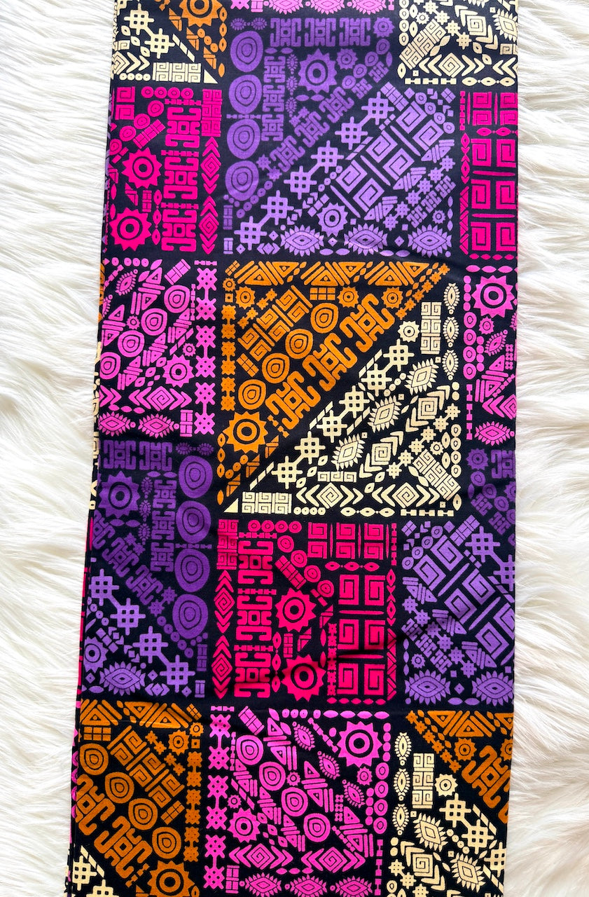Ankara Wax Print Fabric – Multicolour African Fabric (6 Yards UK) – MASI2425