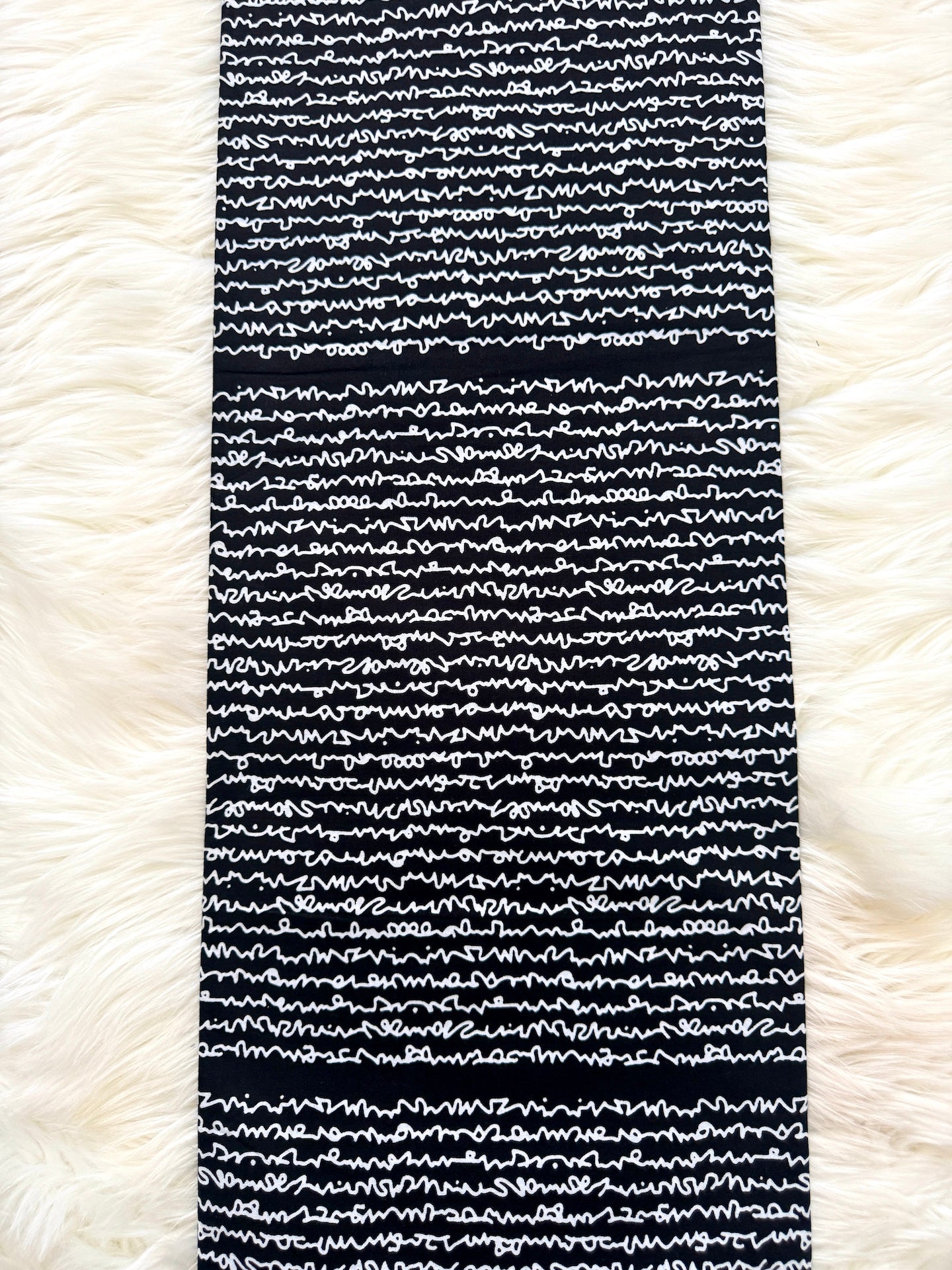 Black & White Ankara Fabric – African Wax Print (6 Yards UK) – MASI2466