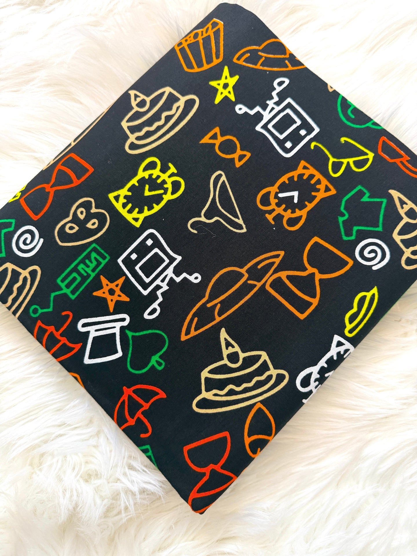 Multicolour Geometric Ankara Fabric – African Wax Print (6 Yards UK) – MASI2463