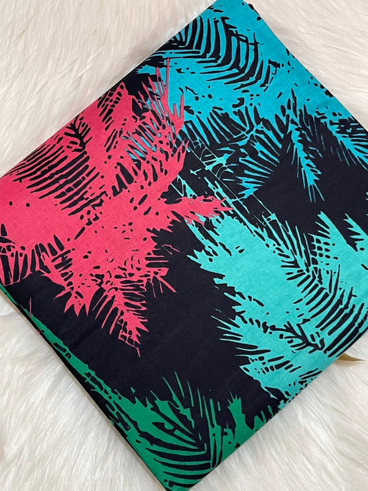 Multicolour Floral Ankara Fabric – African Wax Print (6 Yards UK) – MASI2020