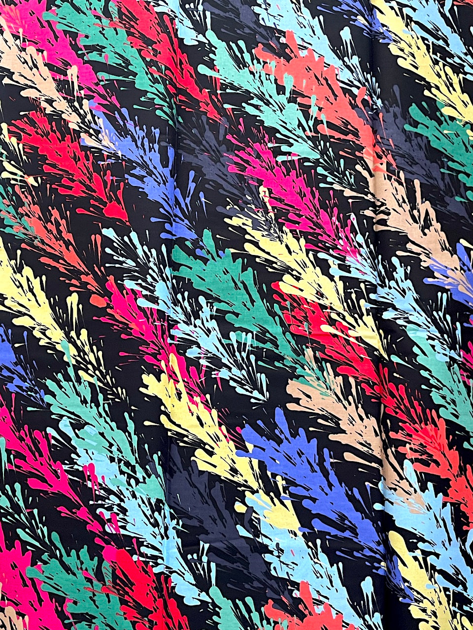 Colorful abstract pattern on a textured background