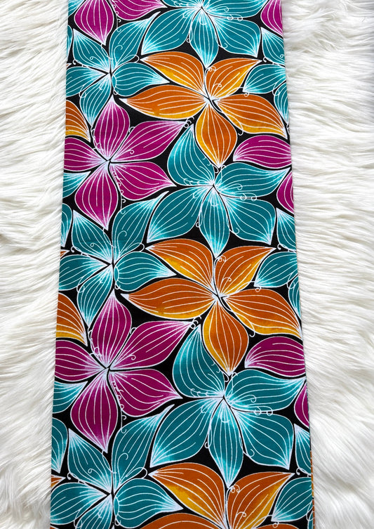 Bold Multicolour Floral Ankara Fabric – African Wax Print (6 Yards UK) – MASI2314