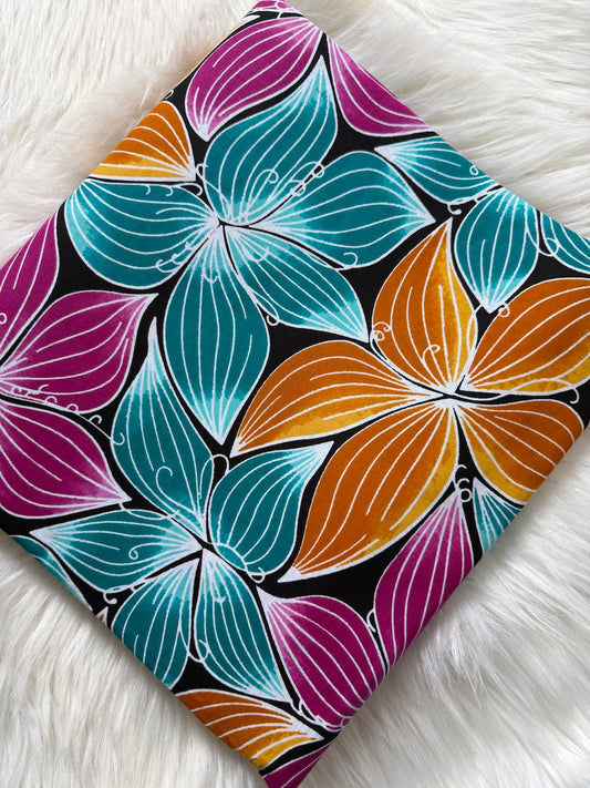 Bold Multicolour Floral Ankara Fabric – African Wax Print (6 Yards UK) – MASI2314