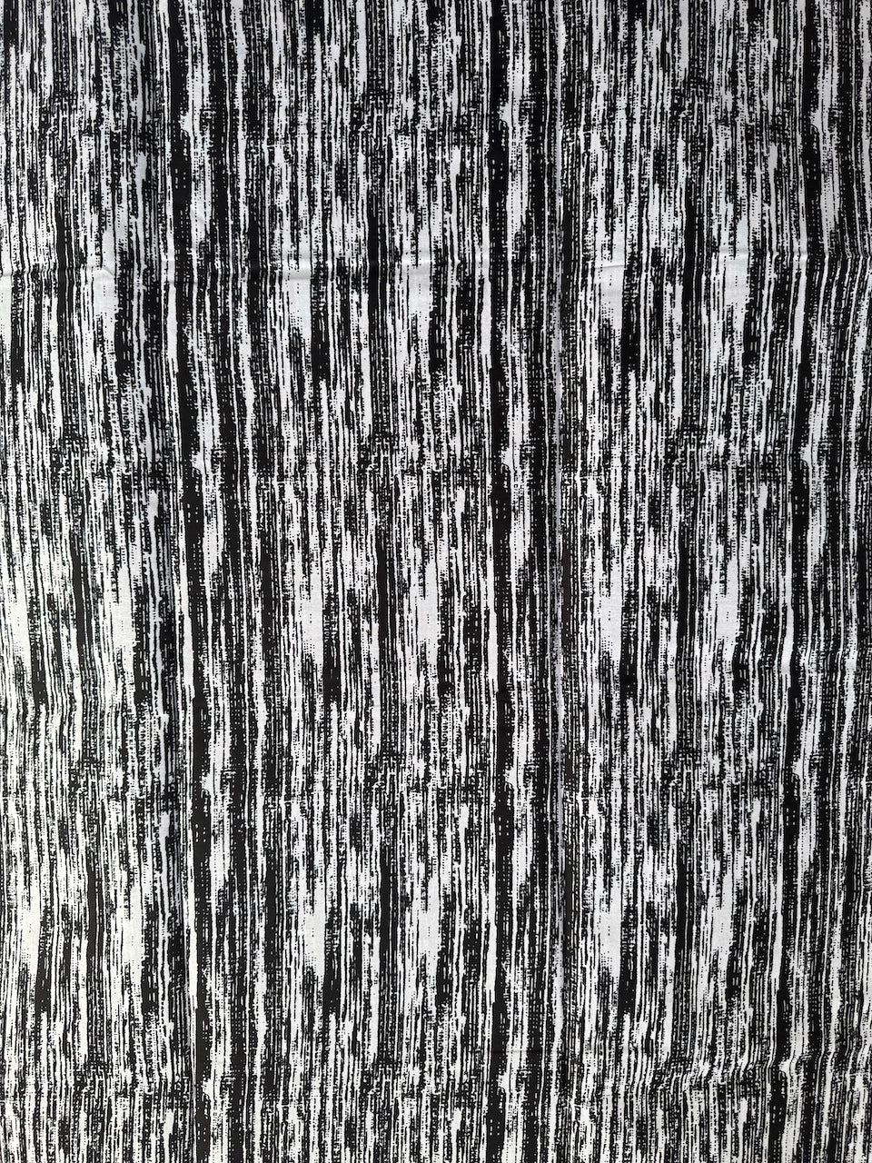 Ankara Wax Print Fabric – Black Abstract African Fabric (6 Yards UK) – MASI2332